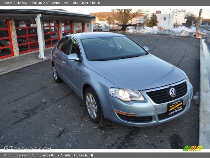 Arctic Blue Silver / Black 2006 Volkswagen Passat 2.0T Sedan
