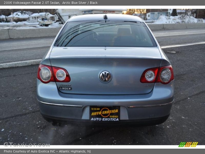 Arctic Blue Silver / Black 2006 Volkswagen Passat 2.0T Sedan