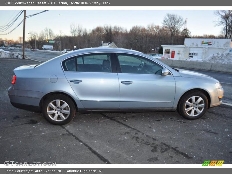 Arctic Blue Silver / Black 2006 Volkswagen Passat 2.0T Sedan