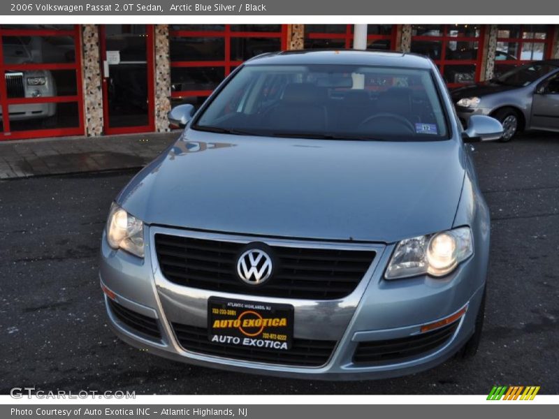 Arctic Blue Silver / Black 2006 Volkswagen Passat 2.0T Sedan