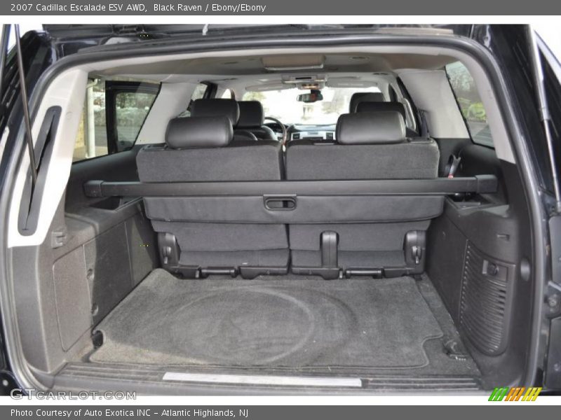 Black Raven / Ebony/Ebony 2007 Cadillac Escalade ESV AWD
