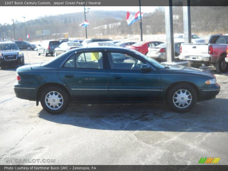 Jasper Green Pearl / Neutral 1997 Buick Century Custom