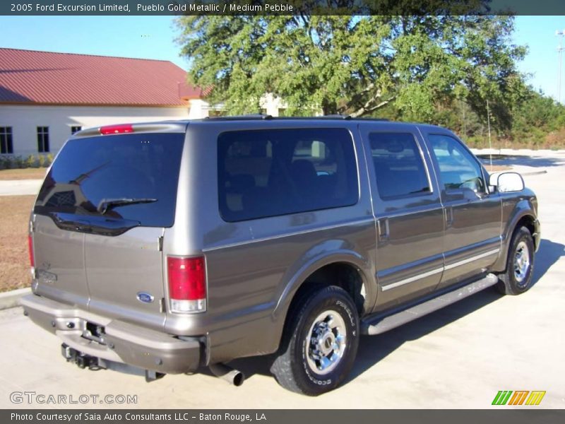 Pueblo Gold Metallic / Medium Pebble 2005 Ford Excursion Limited