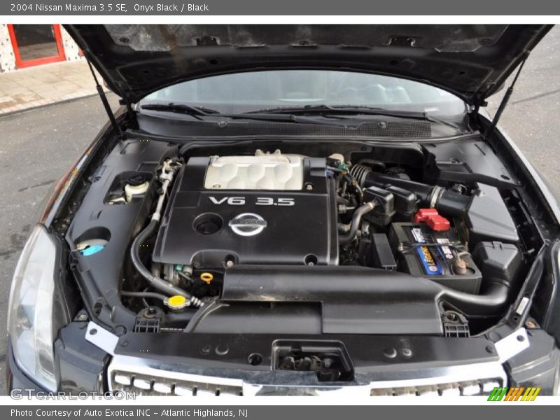 Onyx Black / Black 2004 Nissan Maxima 3.5 SE