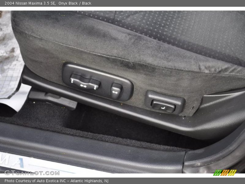 Onyx Black / Black 2004 Nissan Maxima 3.5 SE