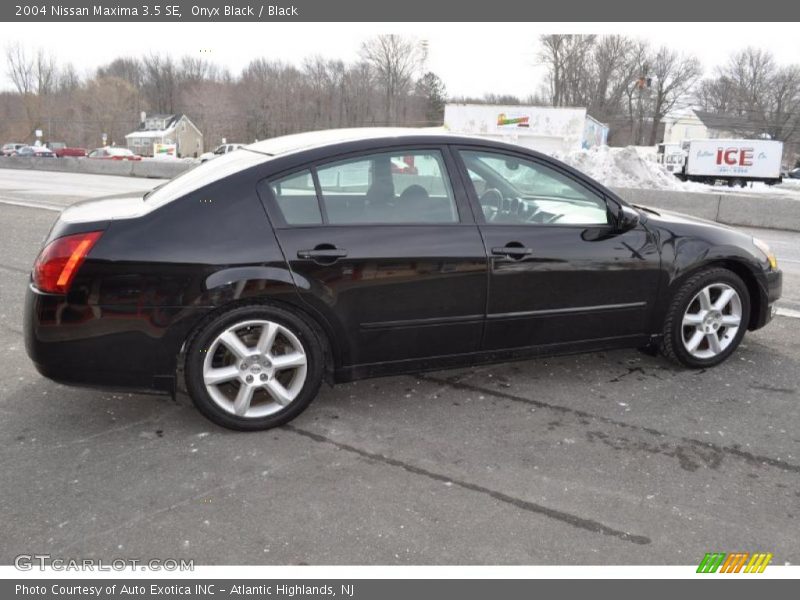 Onyx Black / Black 2004 Nissan Maxima 3.5 SE