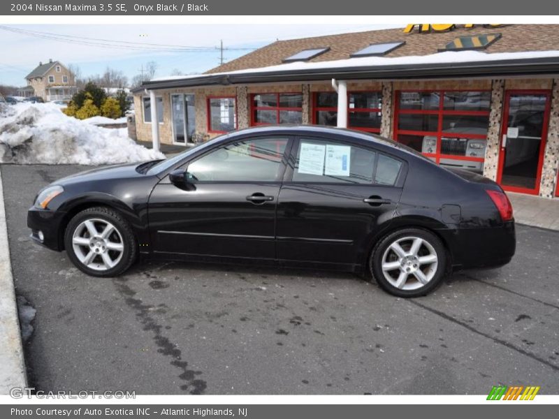 Onyx Black / Black 2004 Nissan Maxima 3.5 SE