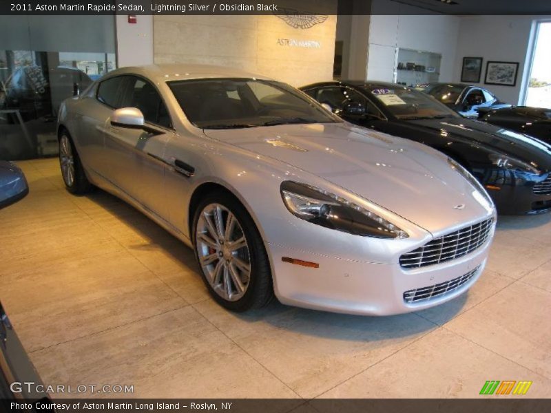 Front 3/4 View of 2011 Rapide Sedan