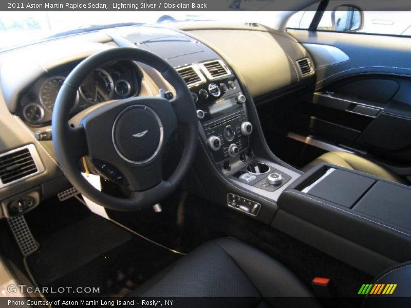 Obsidian Black Interior - 2011 Rapide Sedan 