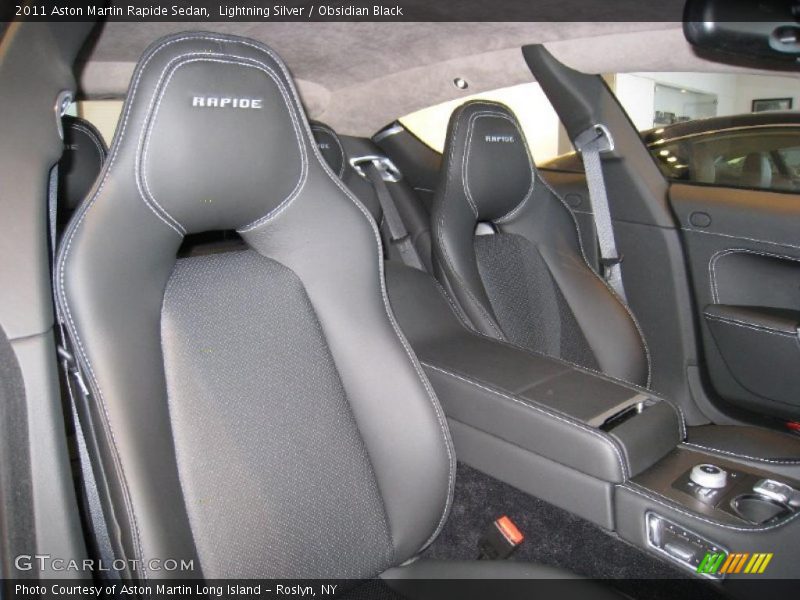  2011 Rapide Sedan Obsidian Black Interior