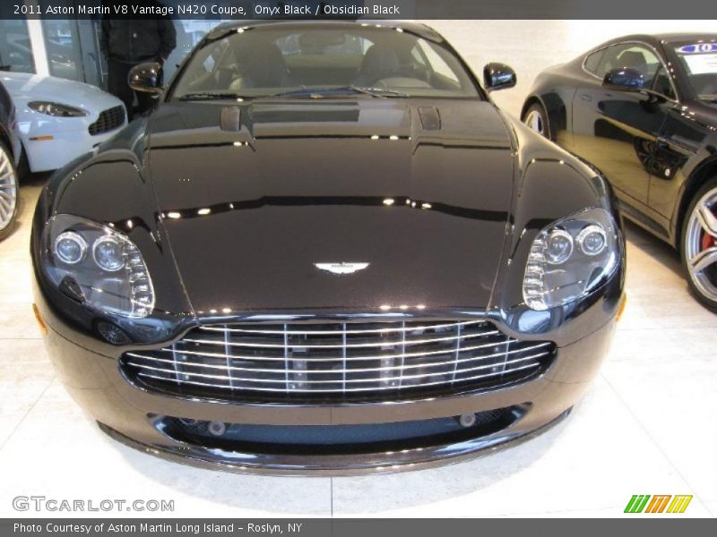 Onyx Black / Obsidian Black 2011 Aston Martin V8 Vantage N420 Coupe