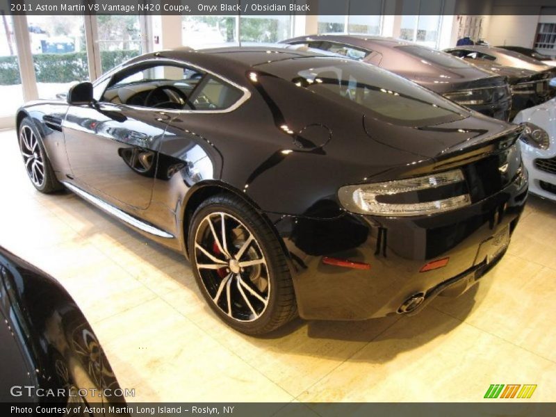  2011 V8 Vantage N420 Coupe Onyx Black
