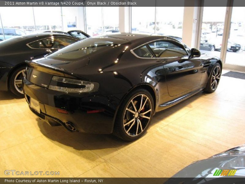  2011 V8 Vantage N420 Coupe Onyx Black