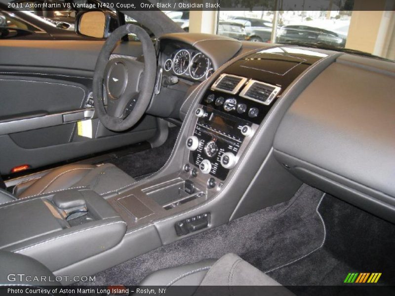 Dashboard of 2011 V8 Vantage N420 Coupe