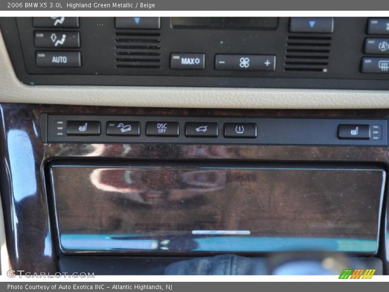 Highland Green Metallic / Beige 2006 BMW X5 3.0i