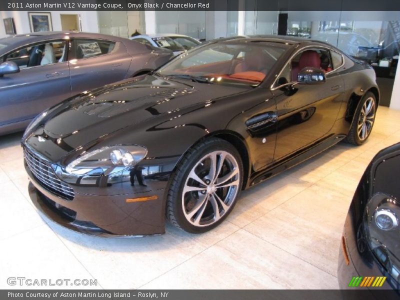 Front 3/4 View of 2011 V12 Vantage Coupe