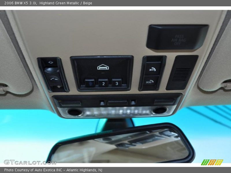 Highland Green Metallic / Beige 2006 BMW X5 3.0i