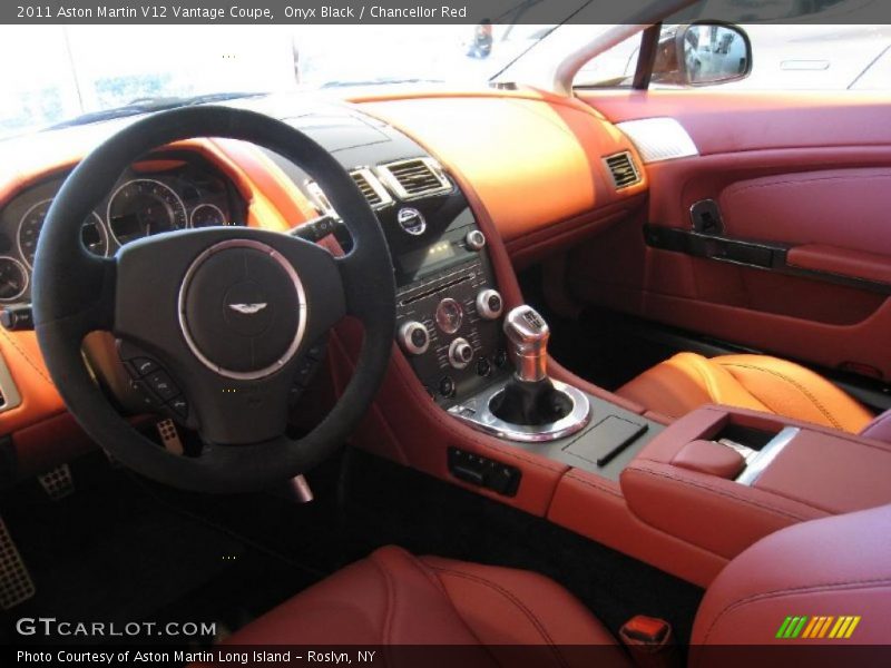 Chancellor Red Interior - 2011 V12 Vantage Coupe 