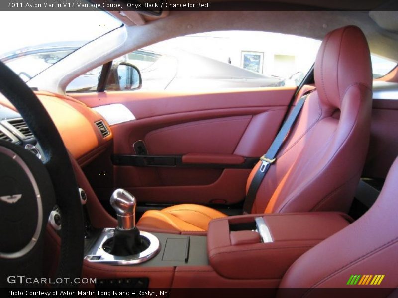  2011 V12 Vantage Coupe Chancellor Red Interior