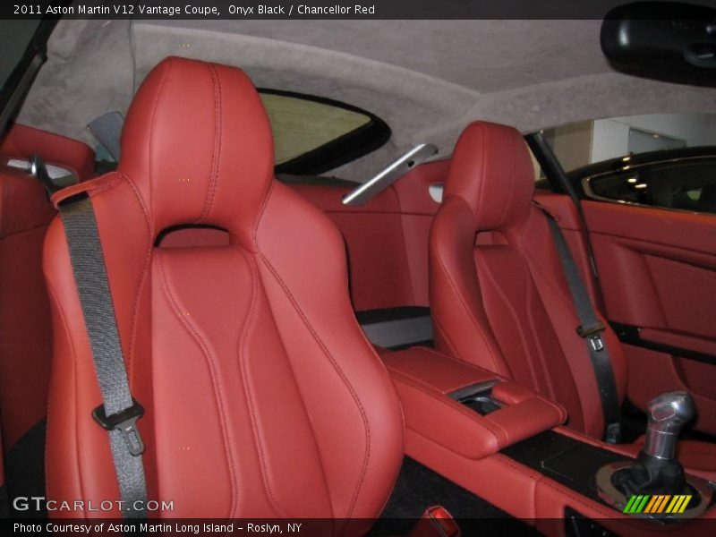  2011 V12 Vantage Coupe Chancellor Red Interior