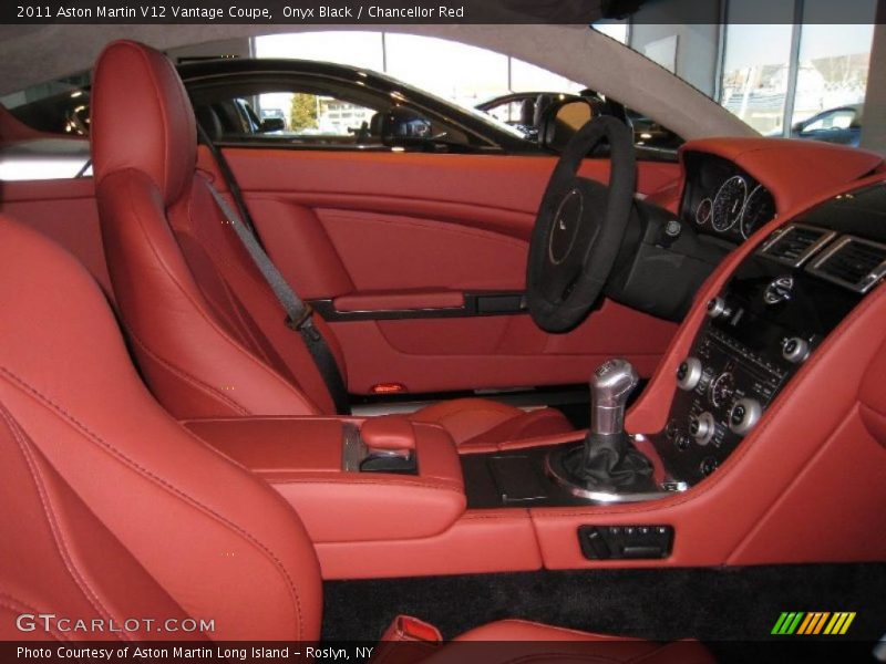  2011 V12 Vantage Coupe Chancellor Red Interior