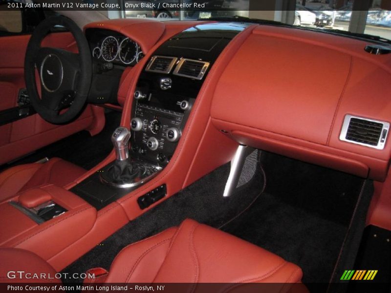 Dashboard of 2011 V12 Vantage Coupe