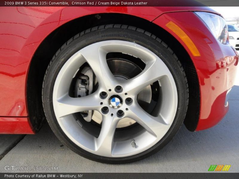 Crimson Red / Cream Beige Dakota Leather 2009 BMW 3 Series 335i Convertible