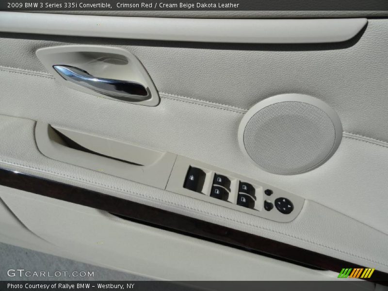 Crimson Red / Cream Beige Dakota Leather 2009 BMW 3 Series 335i Convertible