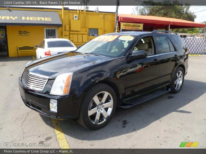 Black Raven / Light Neutral 2004 Cadillac SRX V6