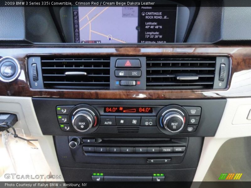 Crimson Red / Cream Beige Dakota Leather 2009 BMW 3 Series 335i Convertible