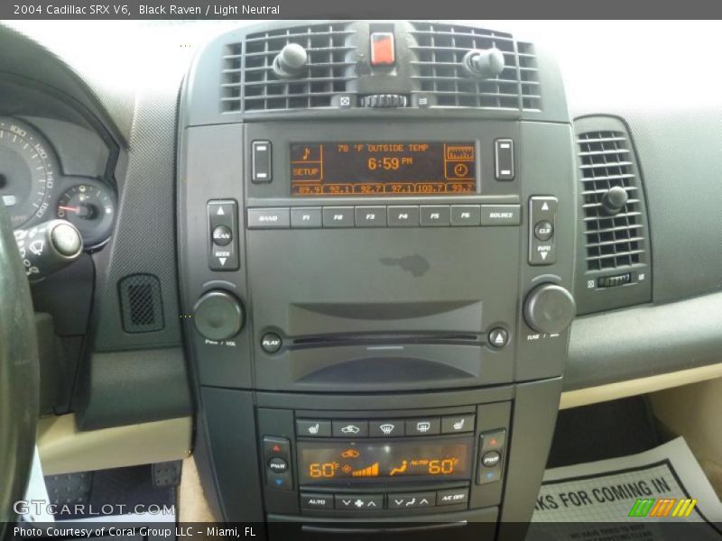 Black Raven / Light Neutral 2004 Cadillac SRX V6