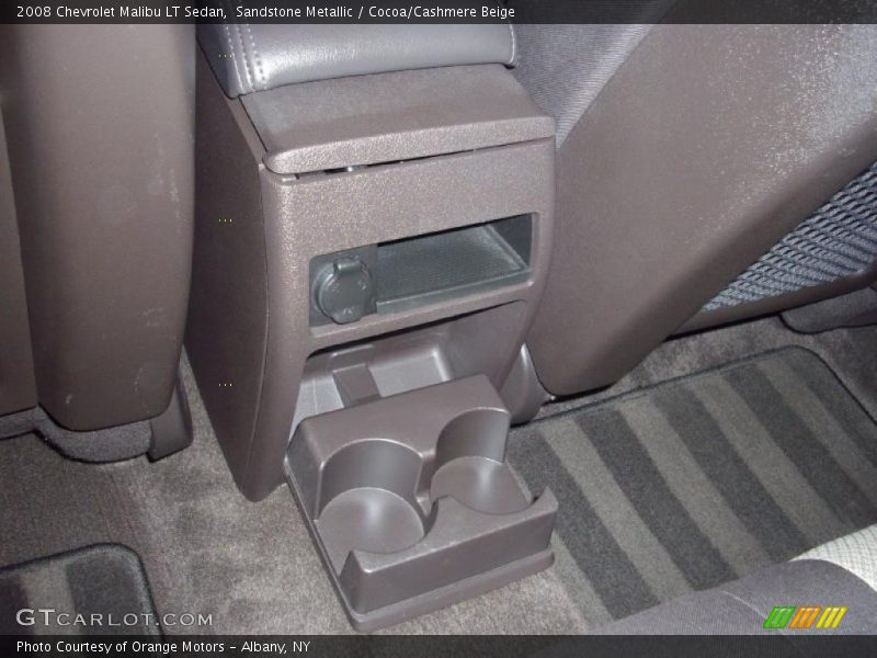 Sandstone Metallic / Cocoa/Cashmere Beige 2008 Chevrolet Malibu LT Sedan