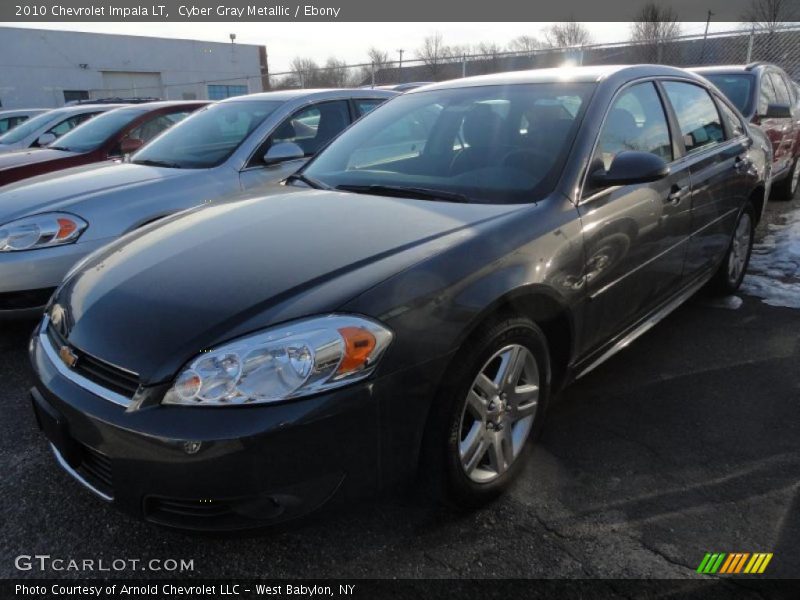 Cyber Gray Metallic / Ebony 2010 Chevrolet Impala LT