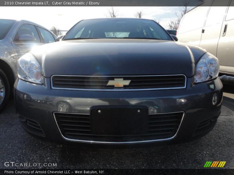 Cyber Gray Metallic / Ebony 2010 Chevrolet Impala LT