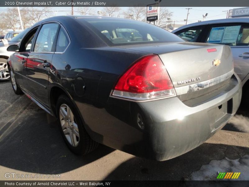 Cyber Gray Metallic / Ebony 2010 Chevrolet Impala LT