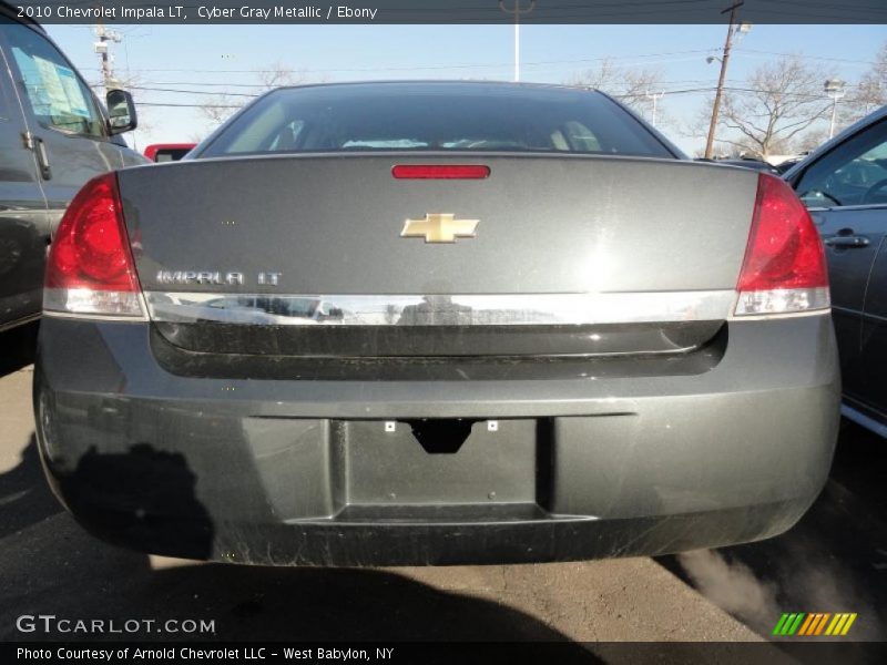Cyber Gray Metallic / Ebony 2010 Chevrolet Impala LT
