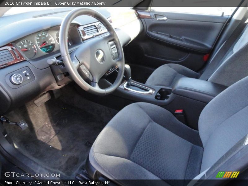 Cyber Gray Metallic / Ebony 2010 Chevrolet Impala LT