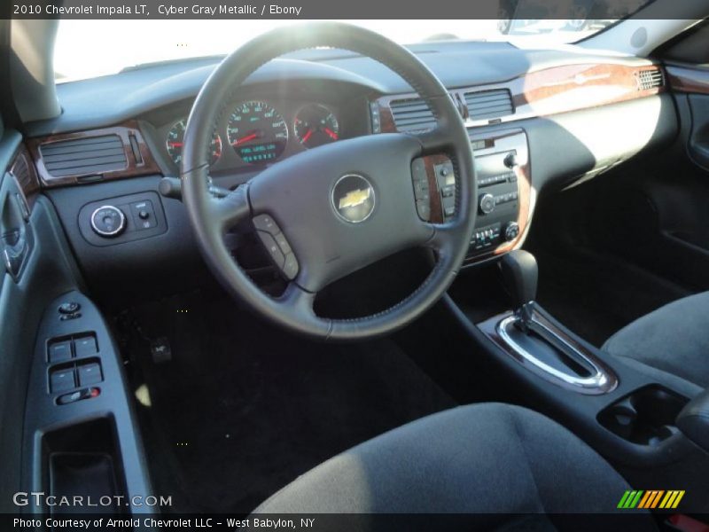 Cyber Gray Metallic / Ebony 2010 Chevrolet Impala LT
