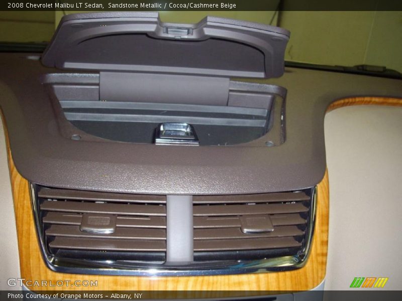 Sandstone Metallic / Cocoa/Cashmere Beige 2008 Chevrolet Malibu LT Sedan