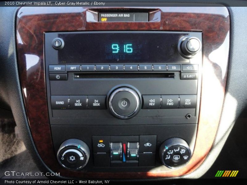 Cyber Gray Metallic / Ebony 2010 Chevrolet Impala LT