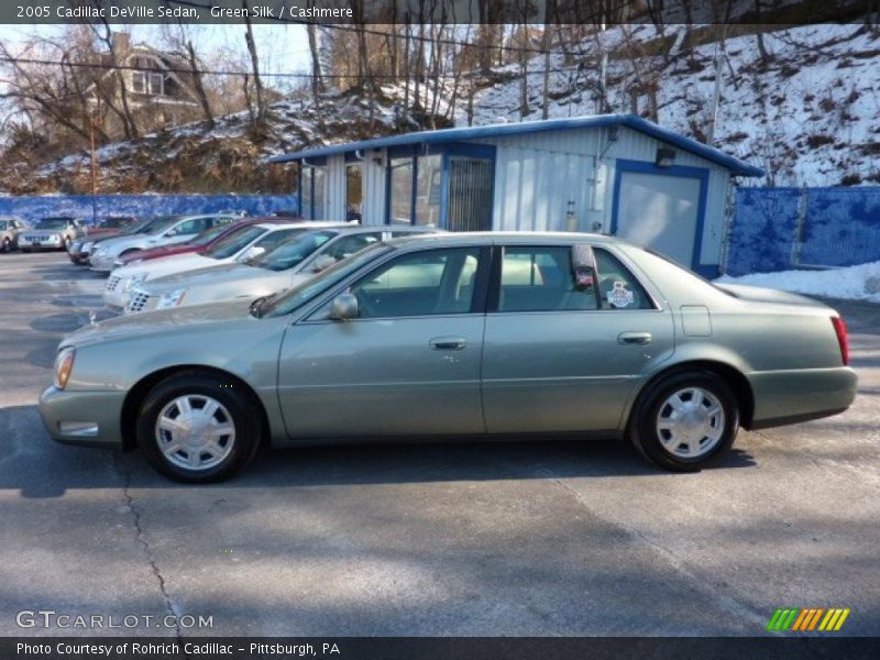 Green Silk / Cashmere 2005 Cadillac DeVille Sedan