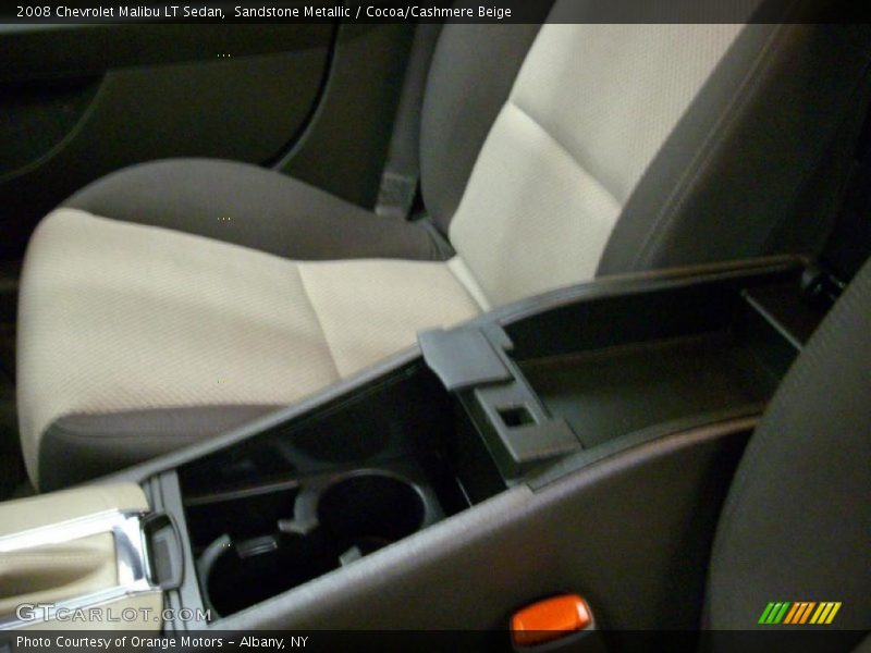 Sandstone Metallic / Cocoa/Cashmere Beige 2008 Chevrolet Malibu LT Sedan