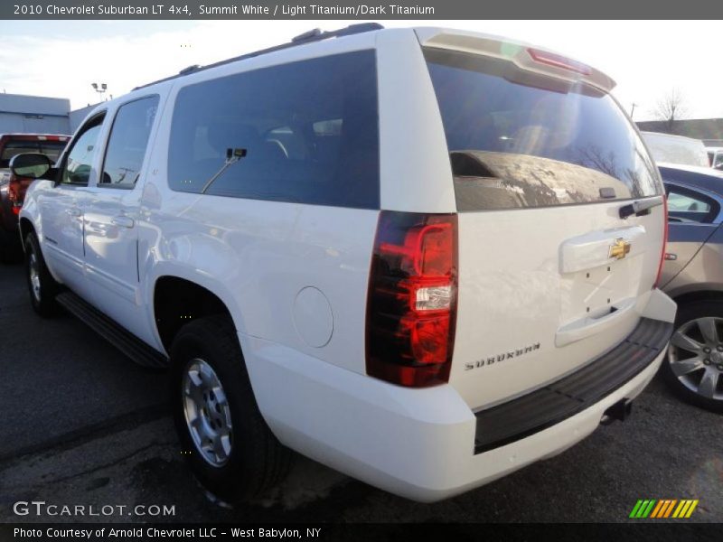 Summit White / Light Titanium/Dark Titanium 2010 Chevrolet Suburban LT 4x4