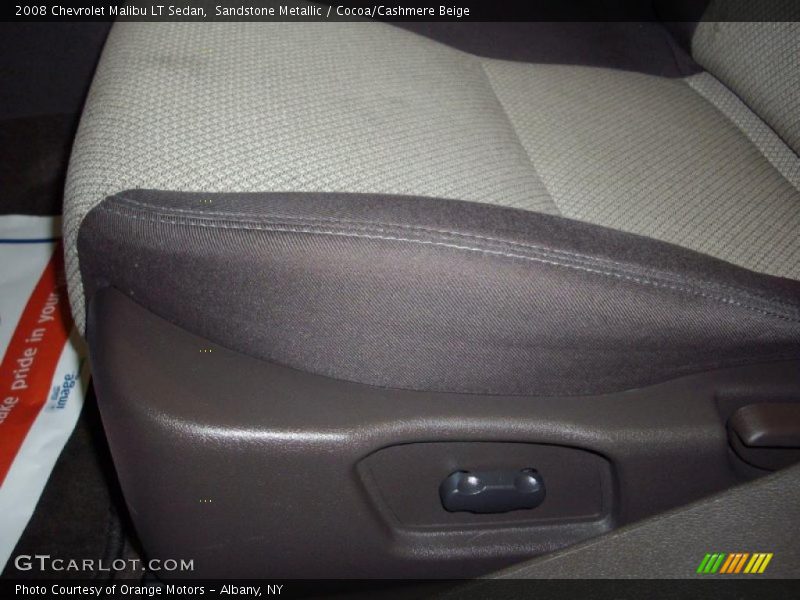 Sandstone Metallic / Cocoa/Cashmere Beige 2008 Chevrolet Malibu LT Sedan