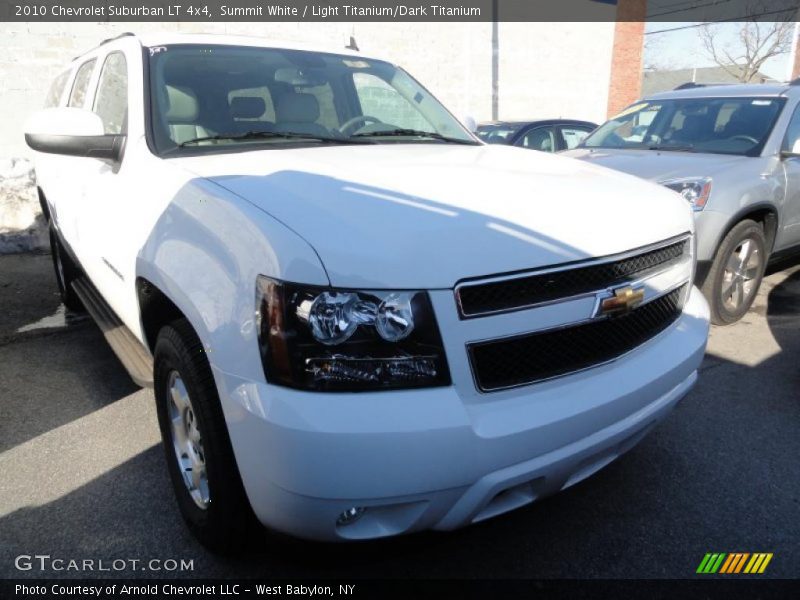 Summit White / Light Titanium/Dark Titanium 2010 Chevrolet Suburban LT 4x4