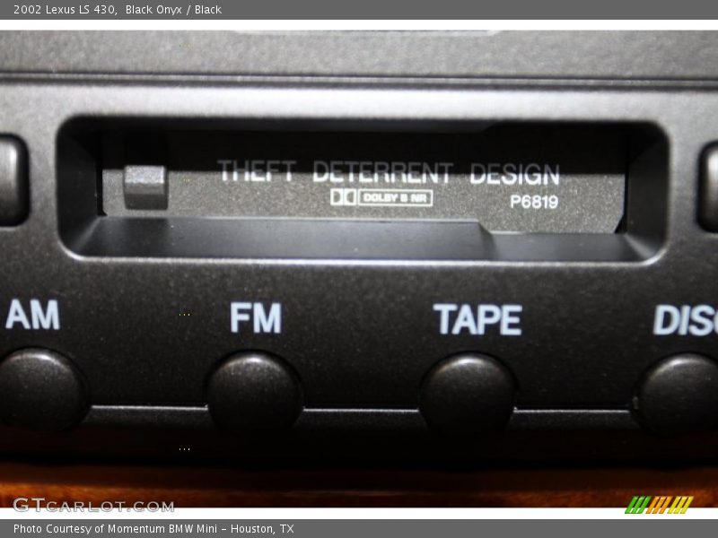 Black Onyx / Black 2002 Lexus LS 430