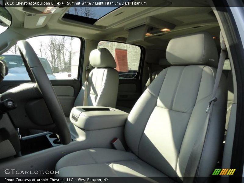 Summit White / Light Titanium/Dark Titanium 2010 Chevrolet Suburban LT 4x4