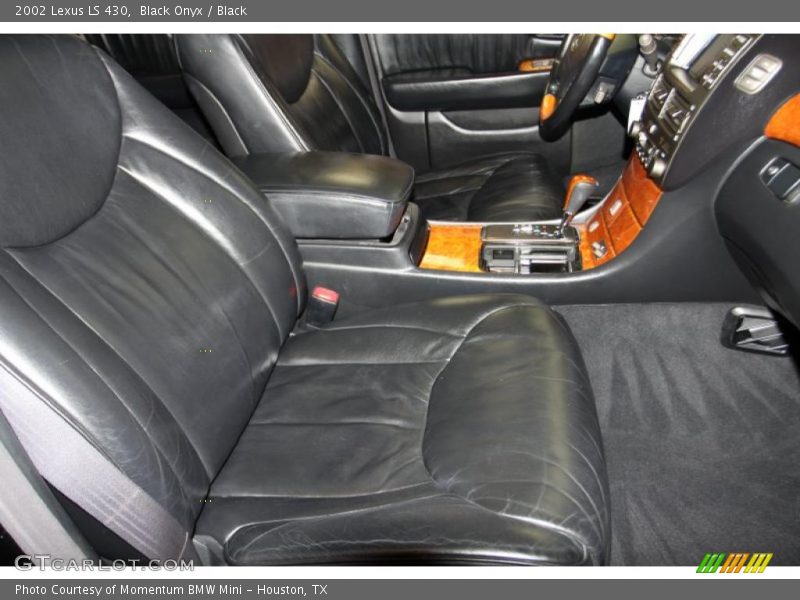 Black Onyx / Black 2002 Lexus LS 430