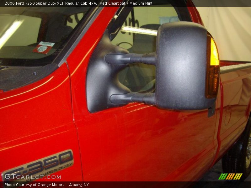 Red Clearcoat / Medium Flint 2006 Ford F350 Super Duty XLT Regular Cab 4x4