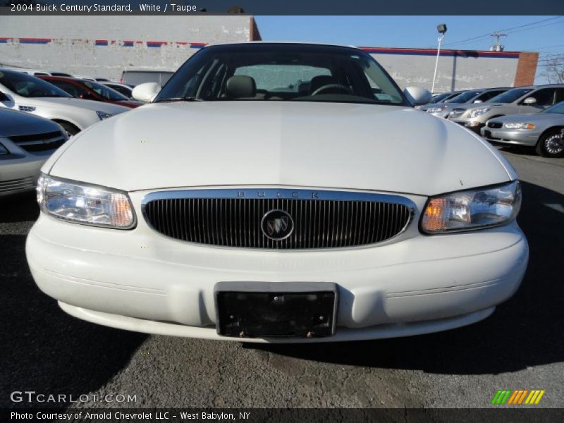 White / Taupe 2004 Buick Century Standard